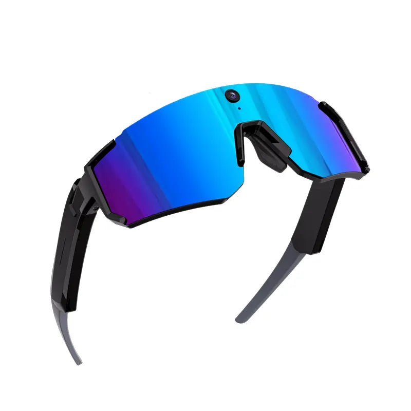 AI Smart Sports Glasses with 8MP Camera, 2K Photo, 1200P Video Recording & Bluetooth Audio